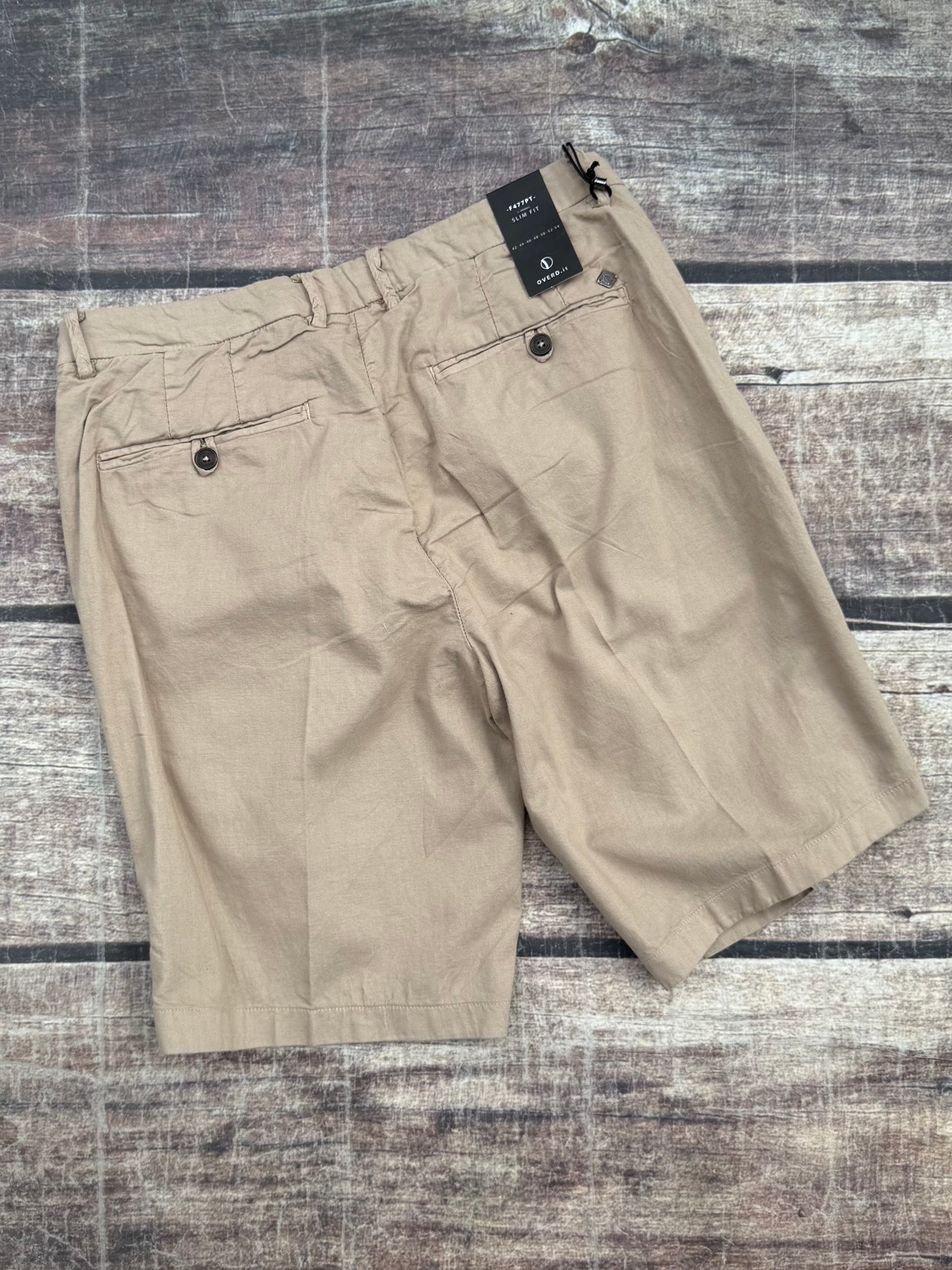Bermuda Over-D Lino Lacci Beige S04 (12063894274388)