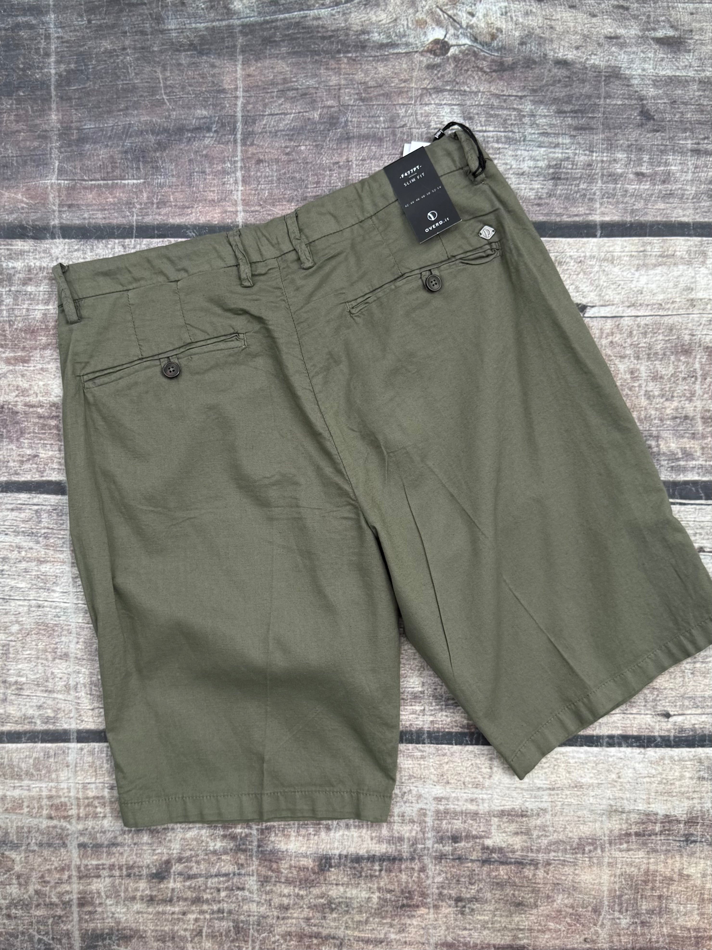 Bermuda Over-D Lino Lacci Verde S04 (12063892472148)