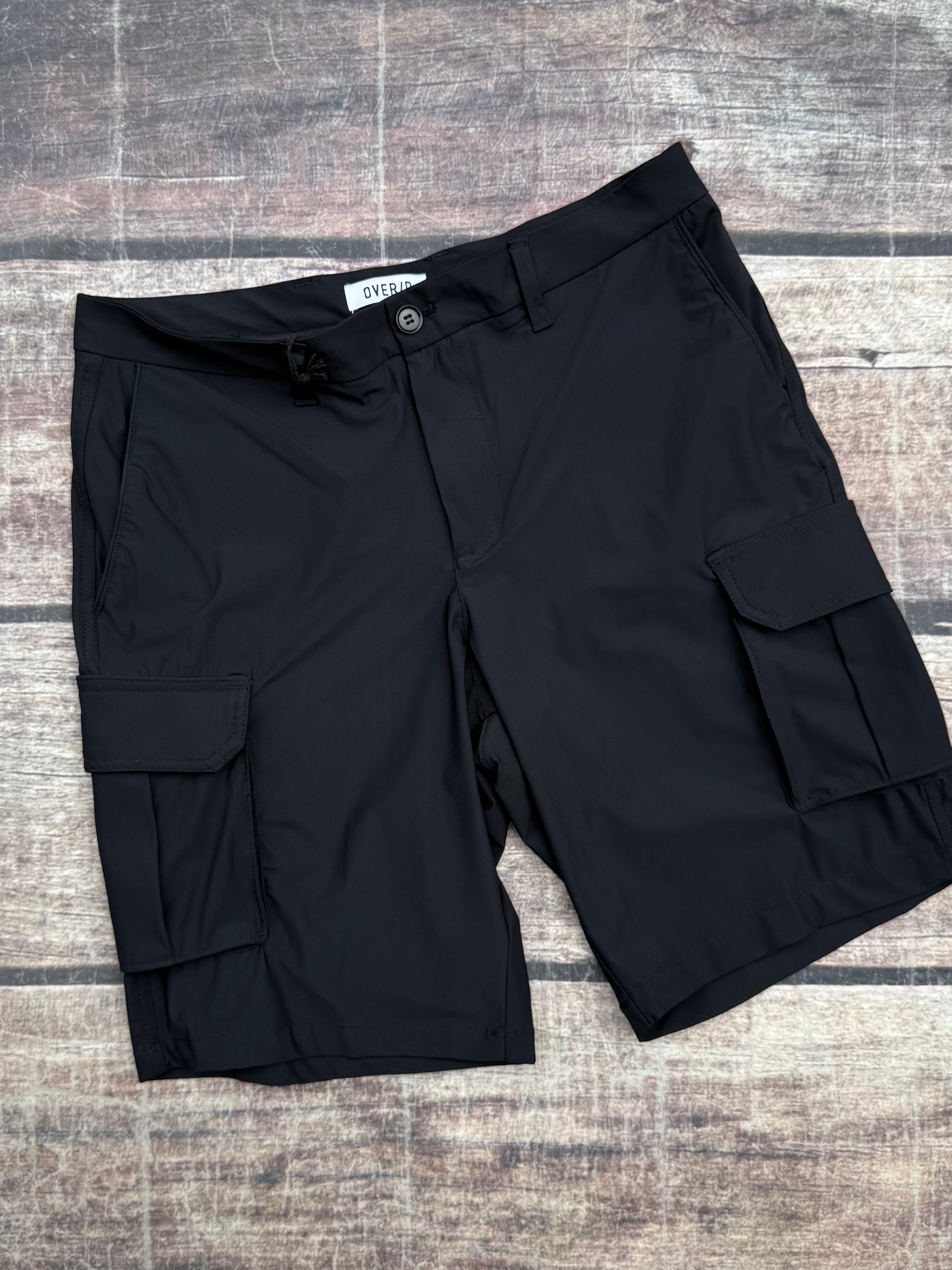 Bermuda Over-D Cargo Nero S10 (12117488861524)