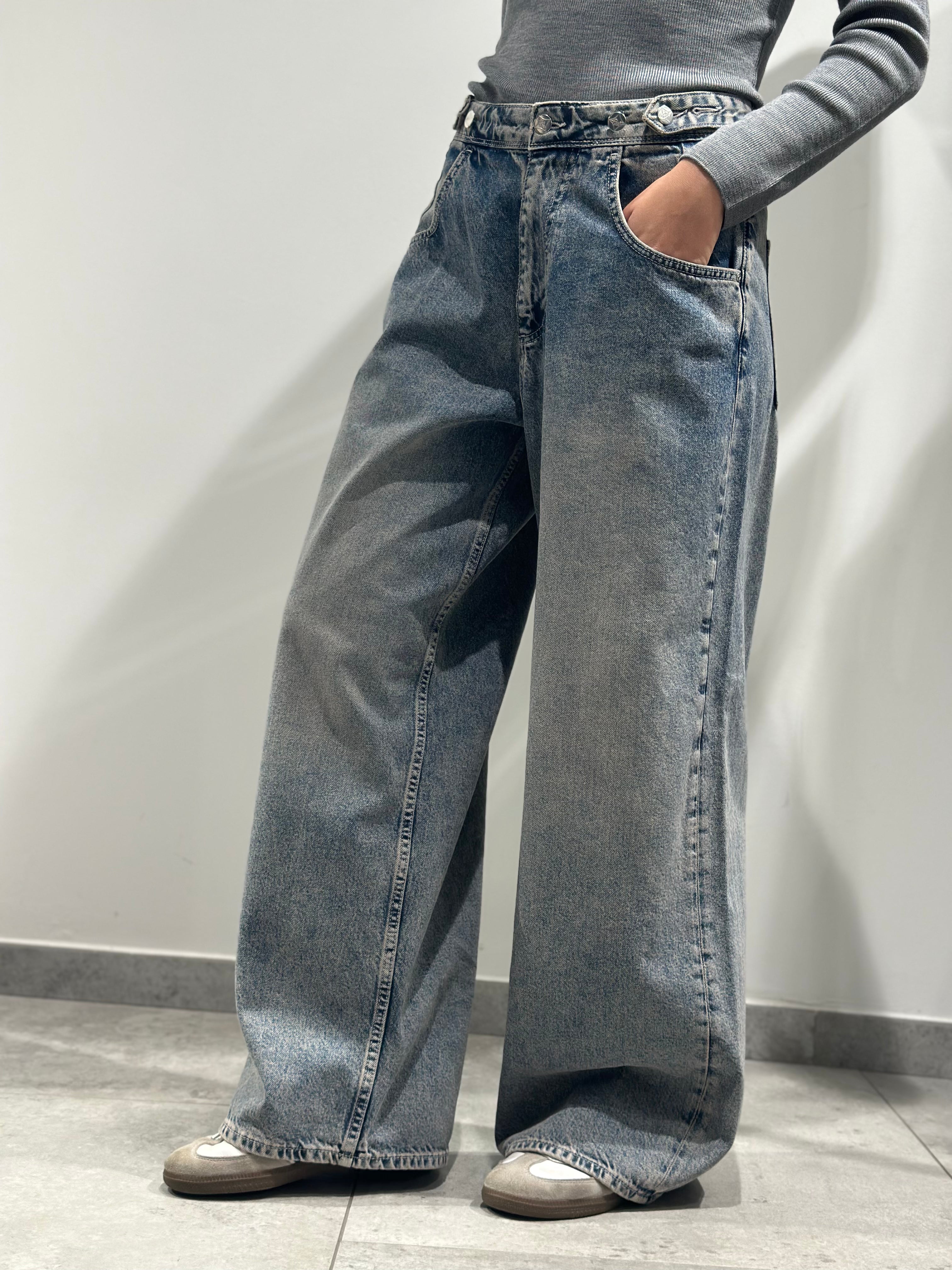 Jeans Pont Baggy Super Wide