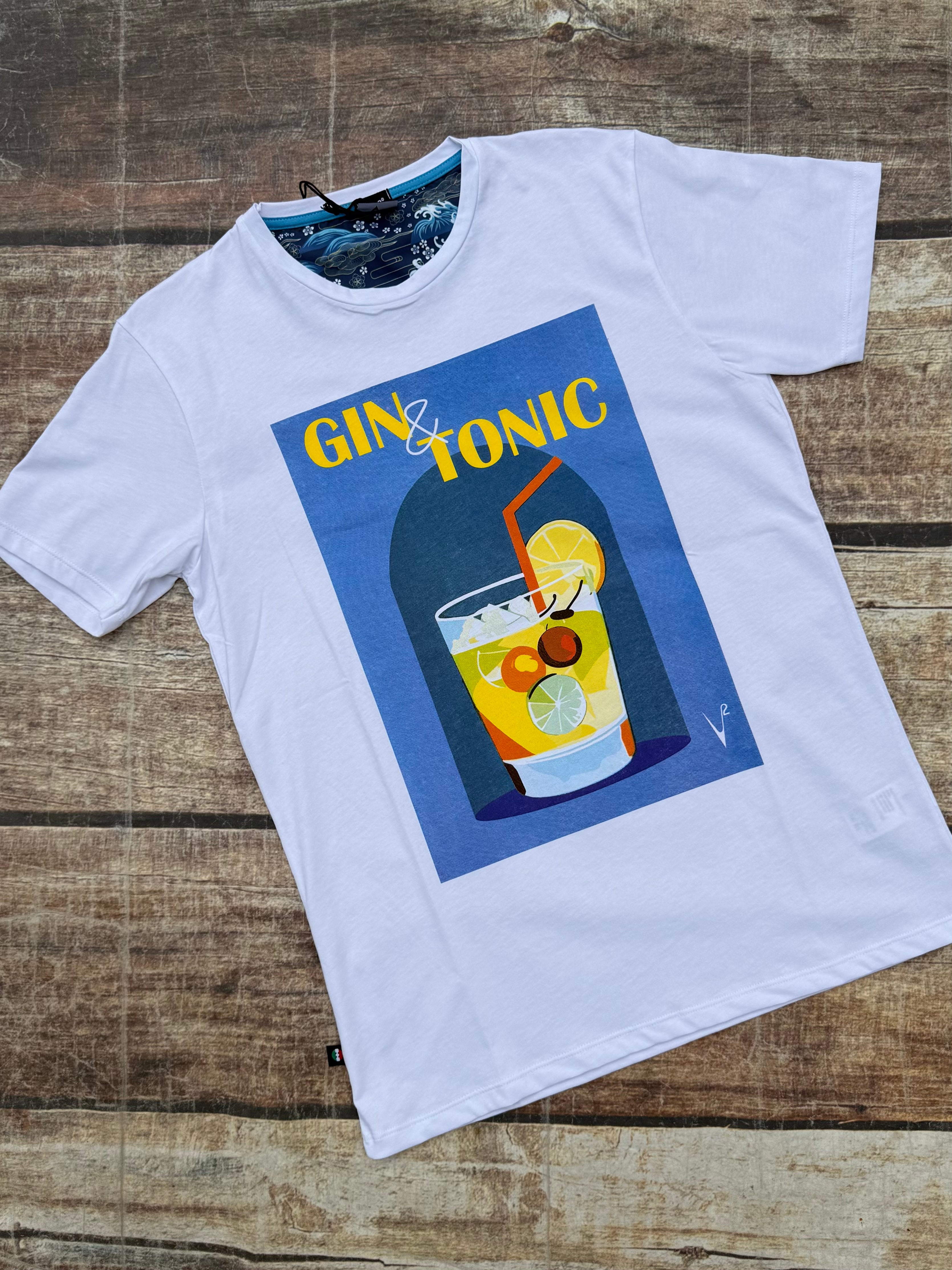 T-shirt V2 Stampa Gin Tonic (11899457503572) (11899460288852)