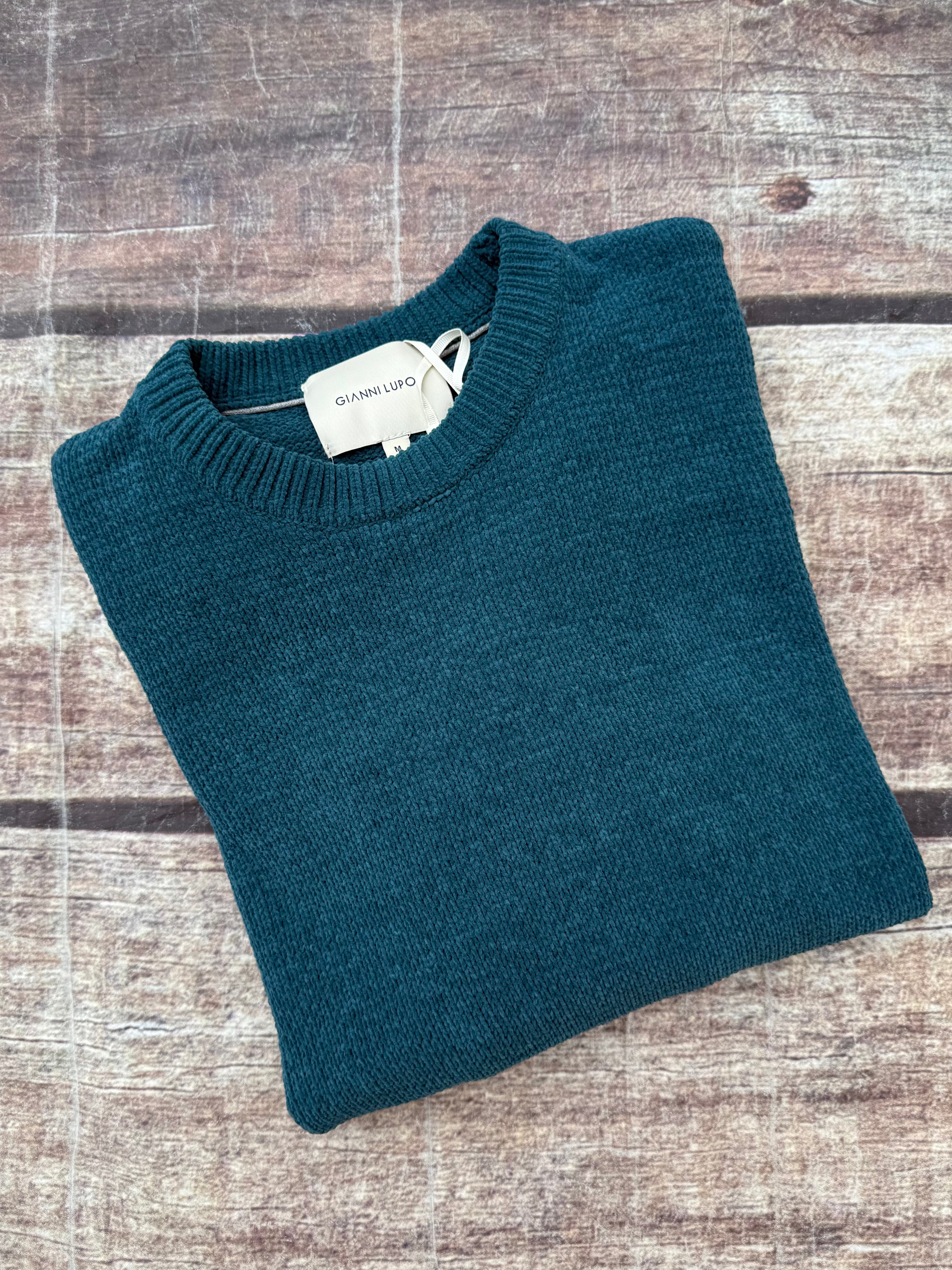 Maglione Gianni Lupo Ciniglia Pavone 535 (12245633401172)