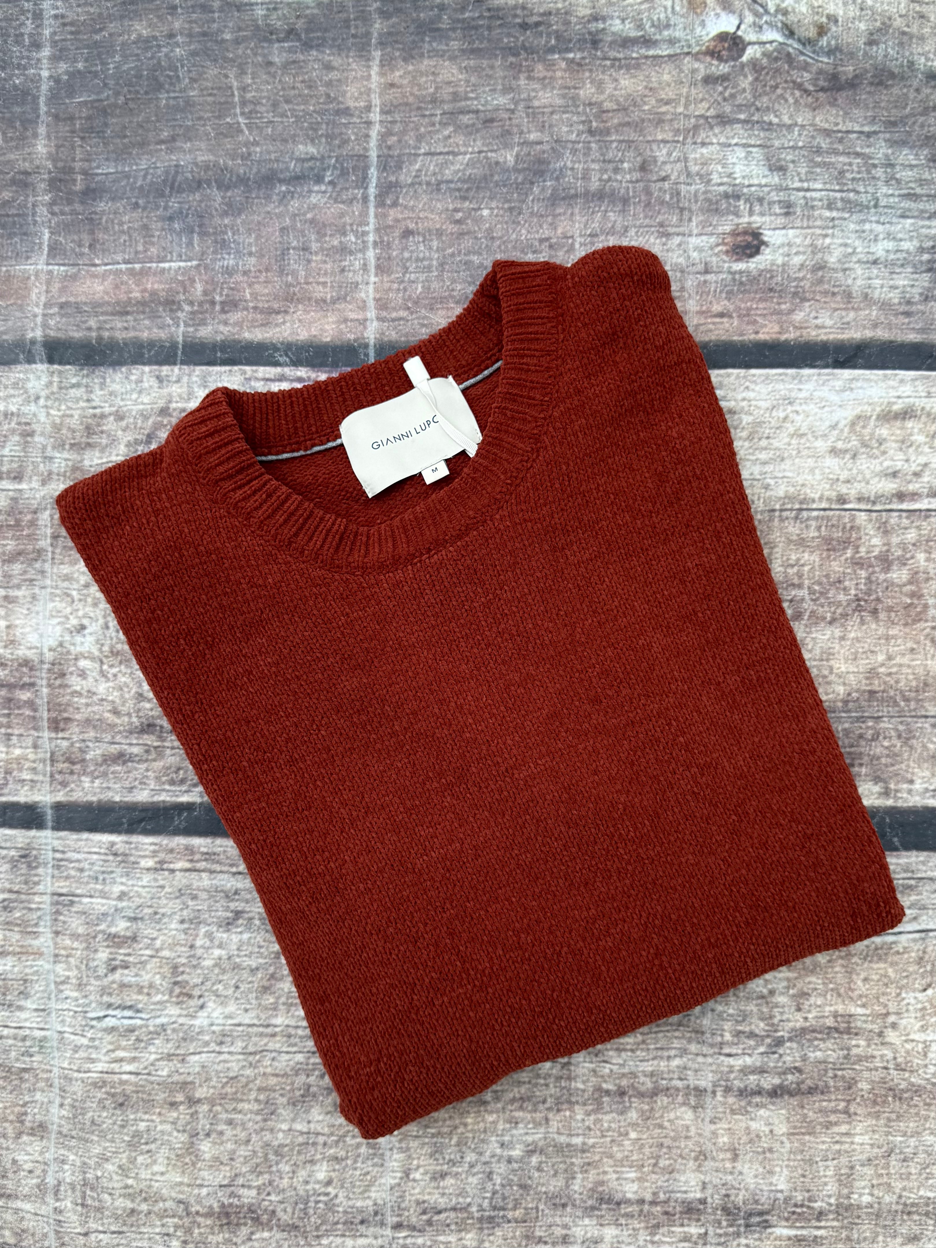 Maglione Gianni Lupo Ciniglia Coccio 535 (12245634253140)