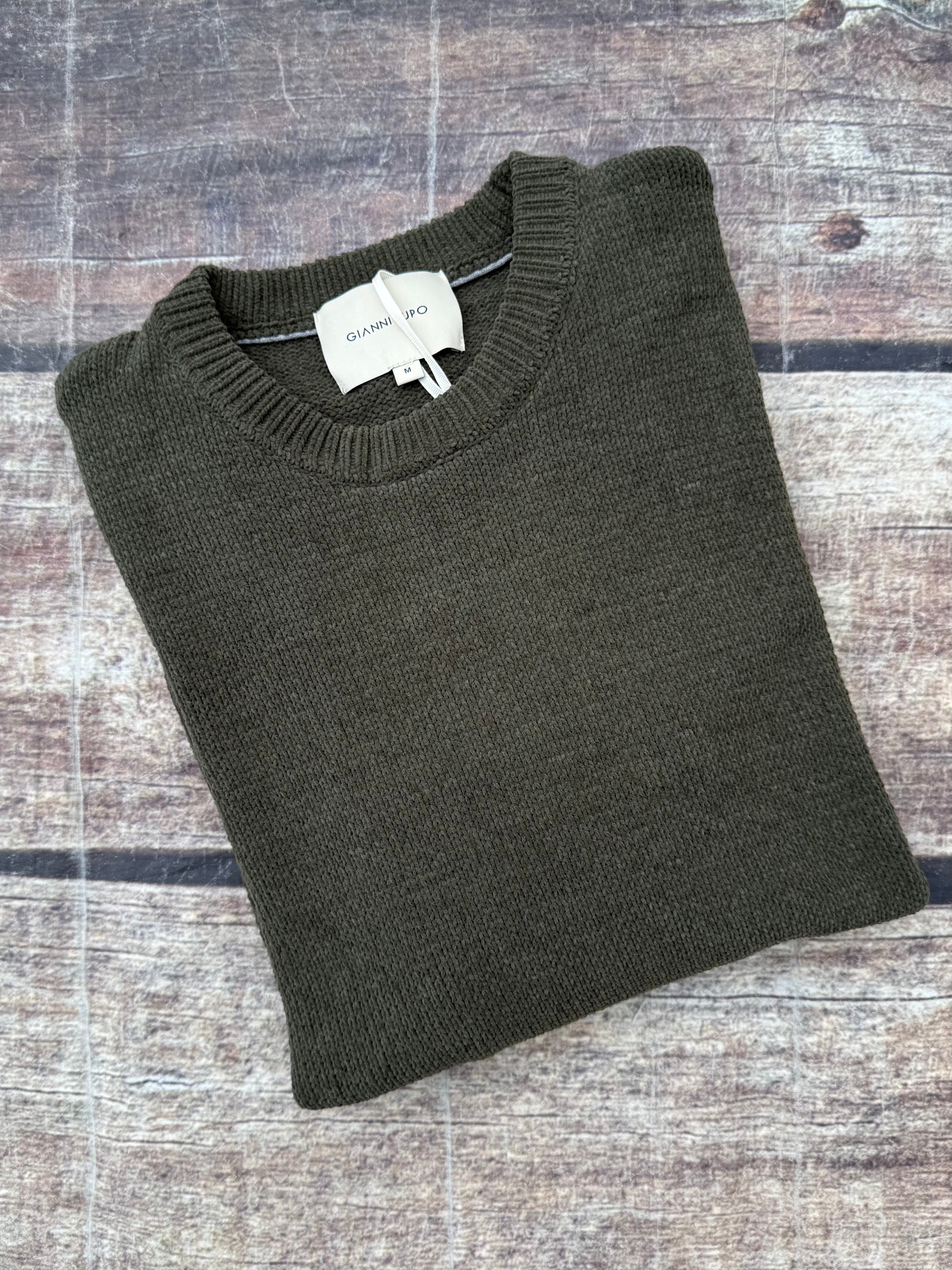 Maglione Gianni Lupo Ciniglia Militare 535 (12245639135572)