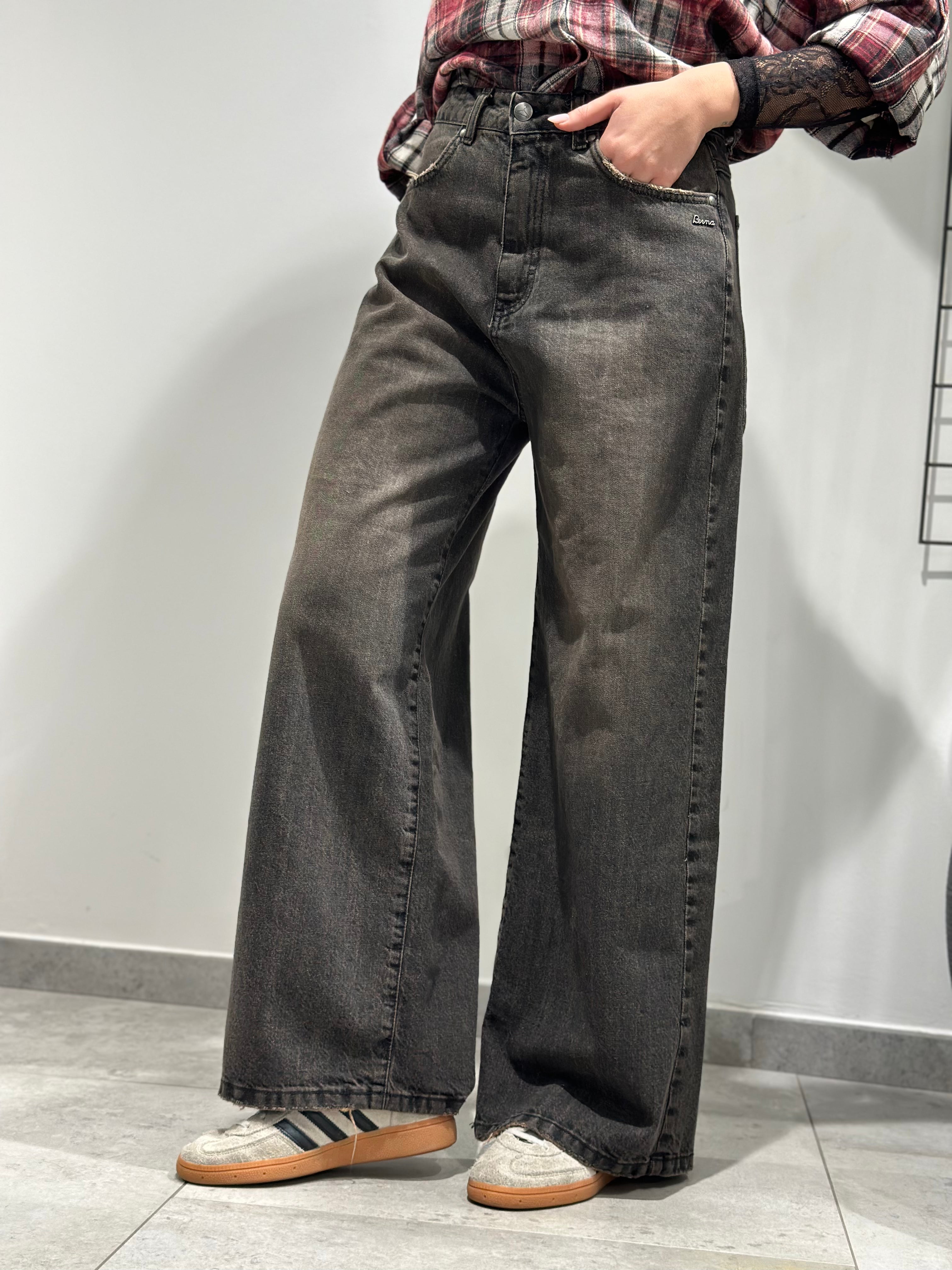 Jeans Berna Superpocket Nero