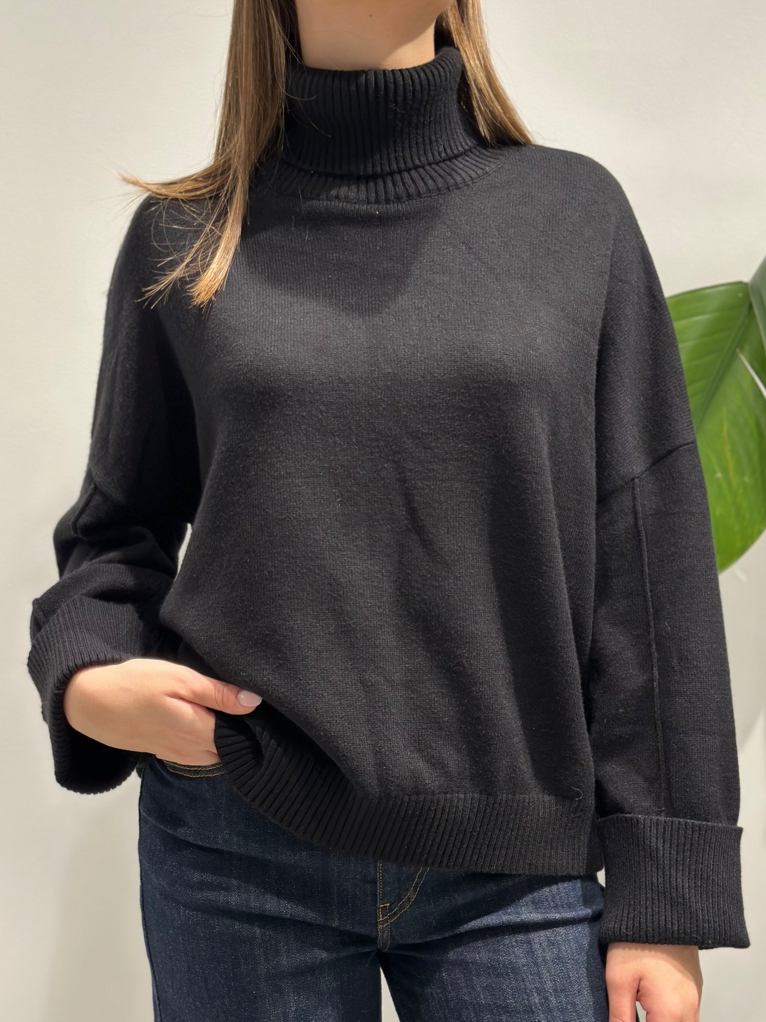 Dolcevita Over-D Box Fit Nero