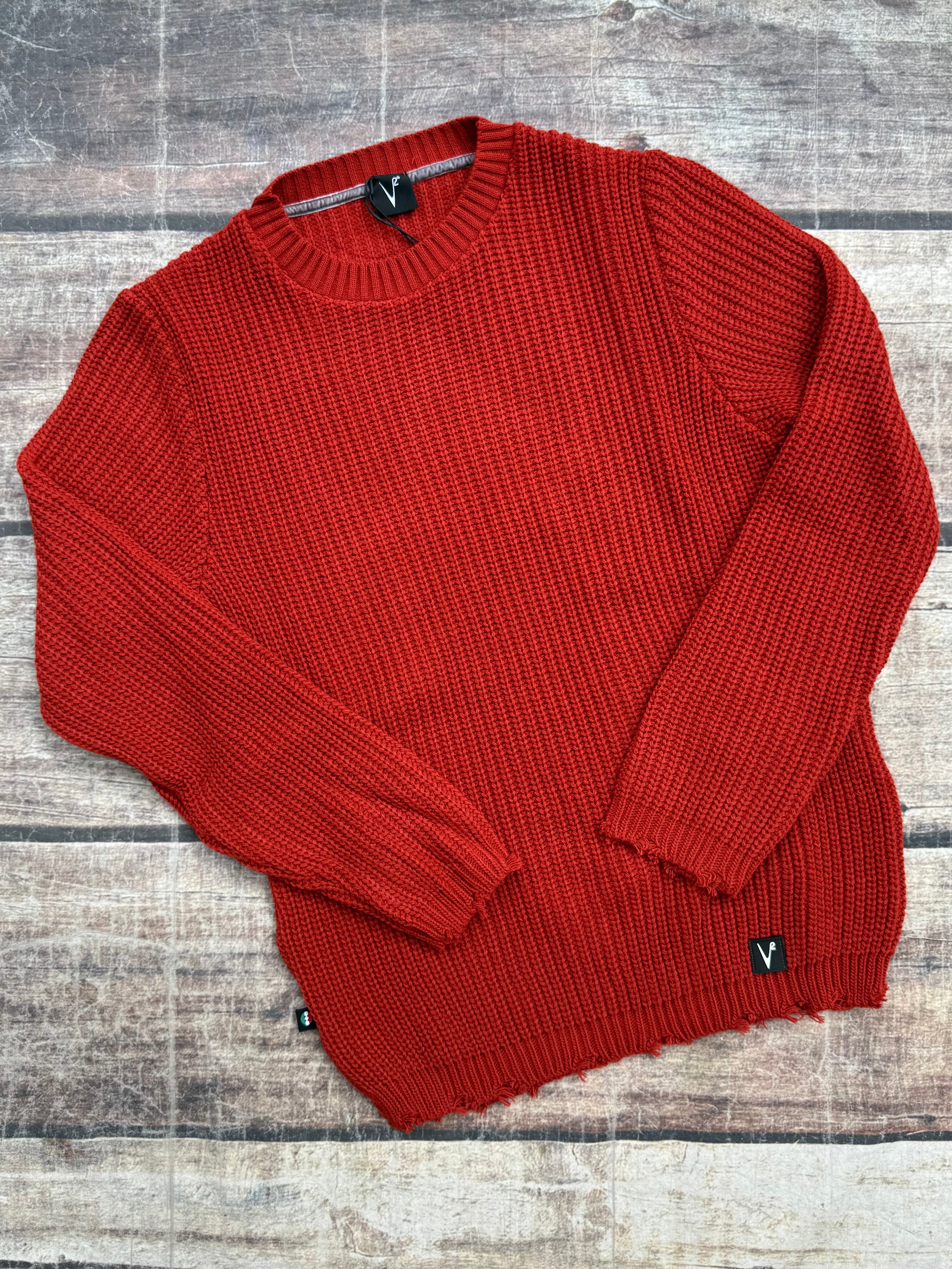 Maglione V2 Strappi Coccio (12256527745364)