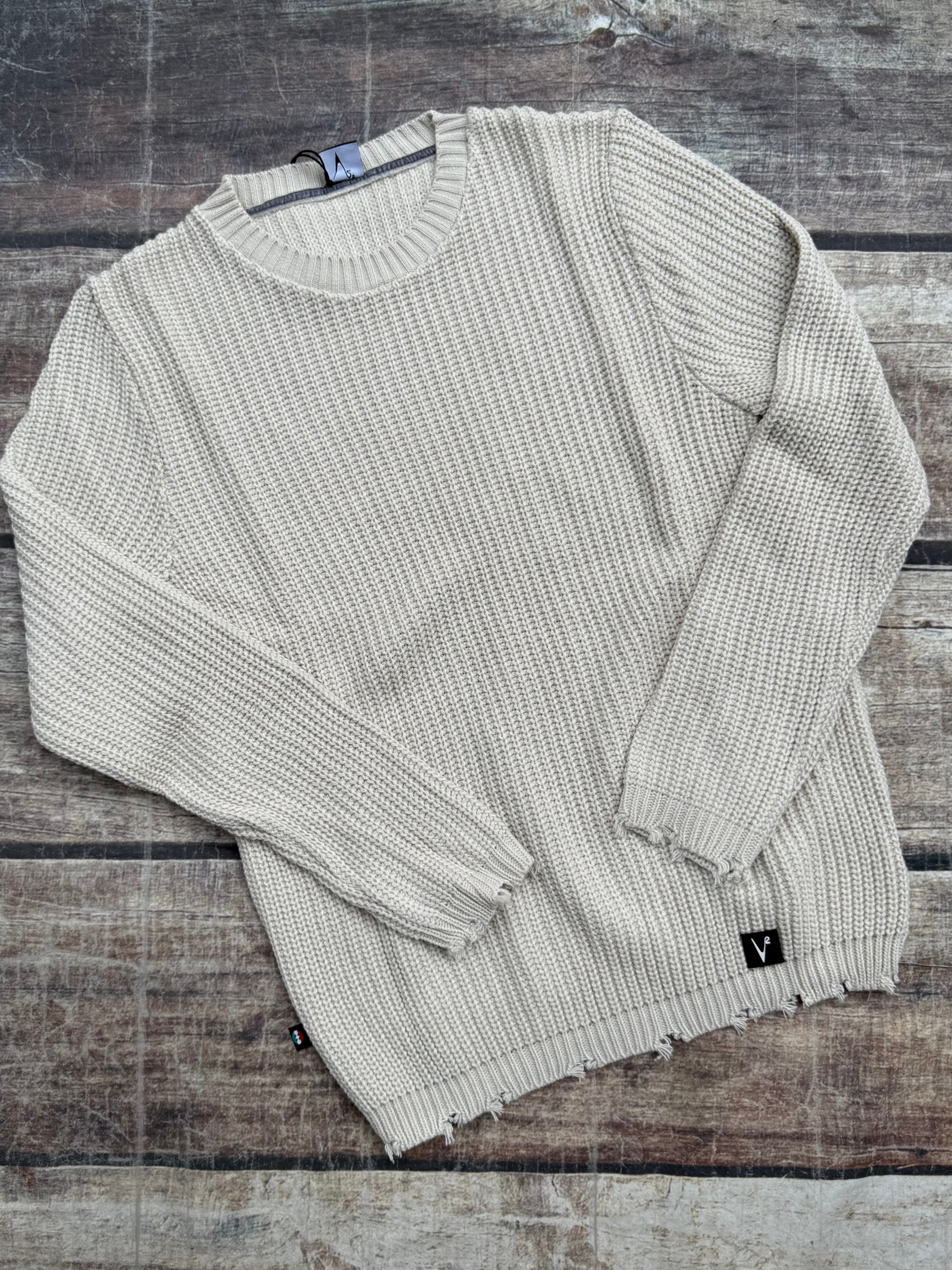 Maglione V2 Strappi Burro (12256519258452)