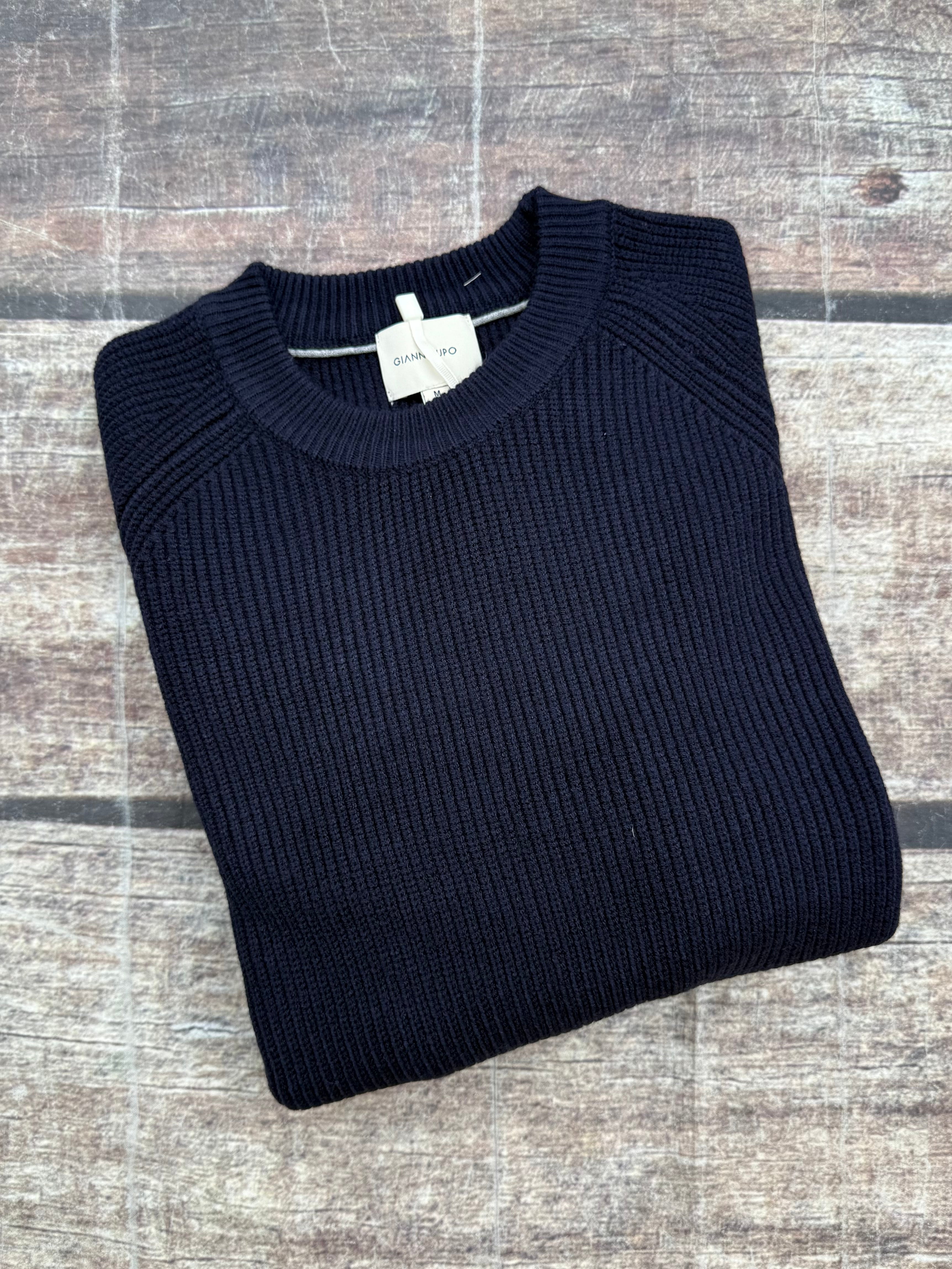 Maglione Gianni Lupo Blu 35230 (12256516374868)