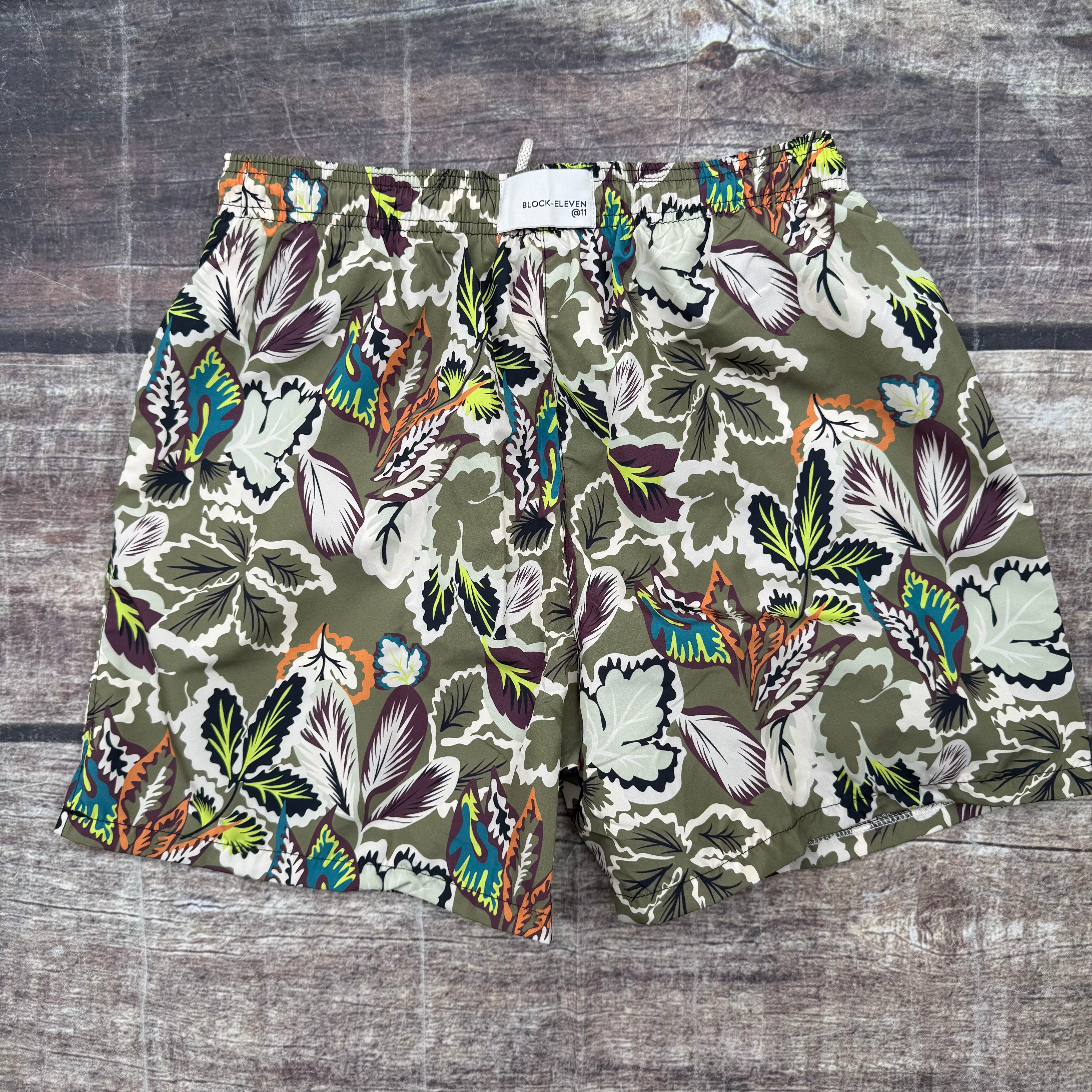 Costume Block Eleven Fiori Verde (11913537061204)