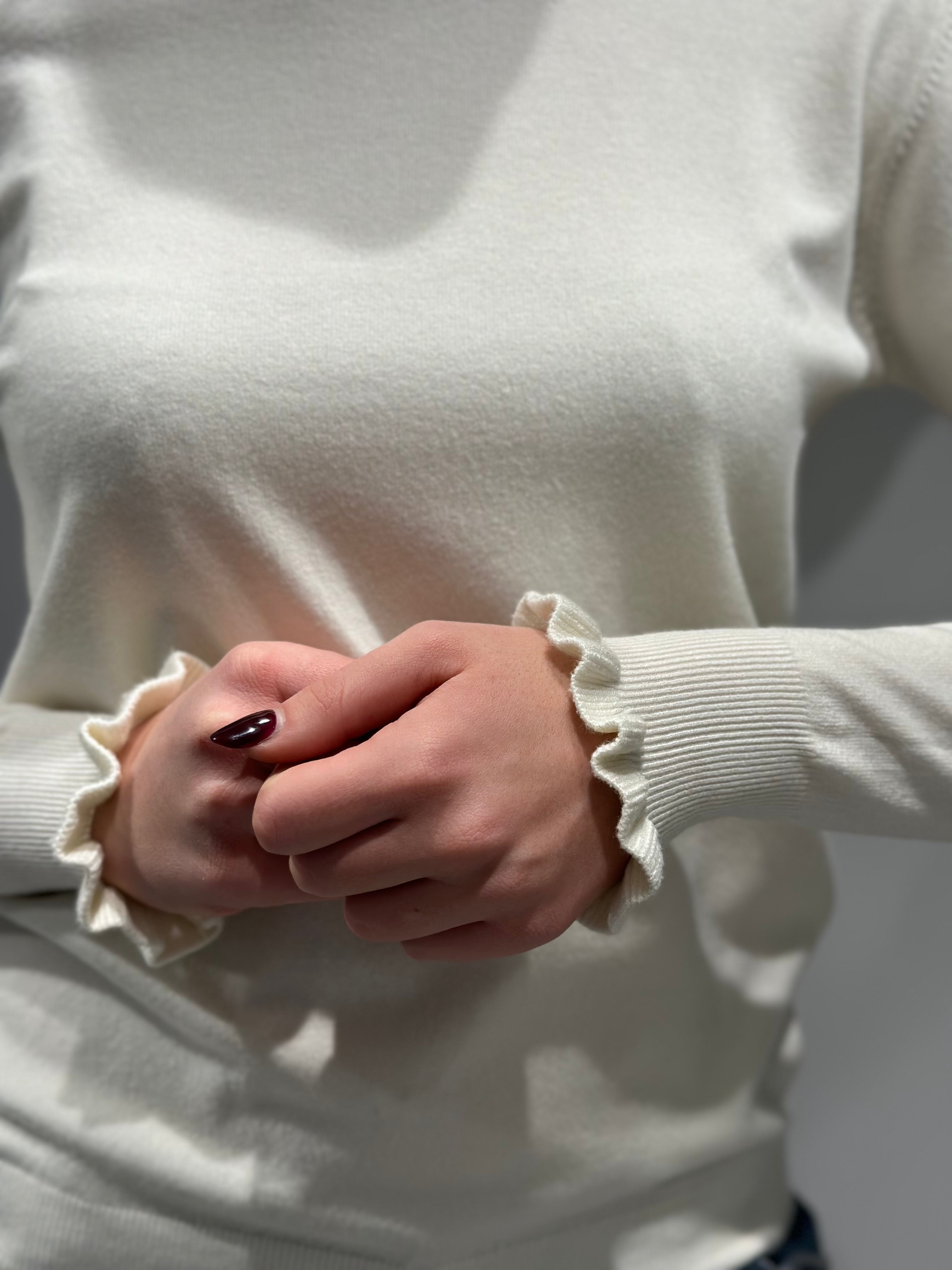 Lupetto Haveone Rouches Panna