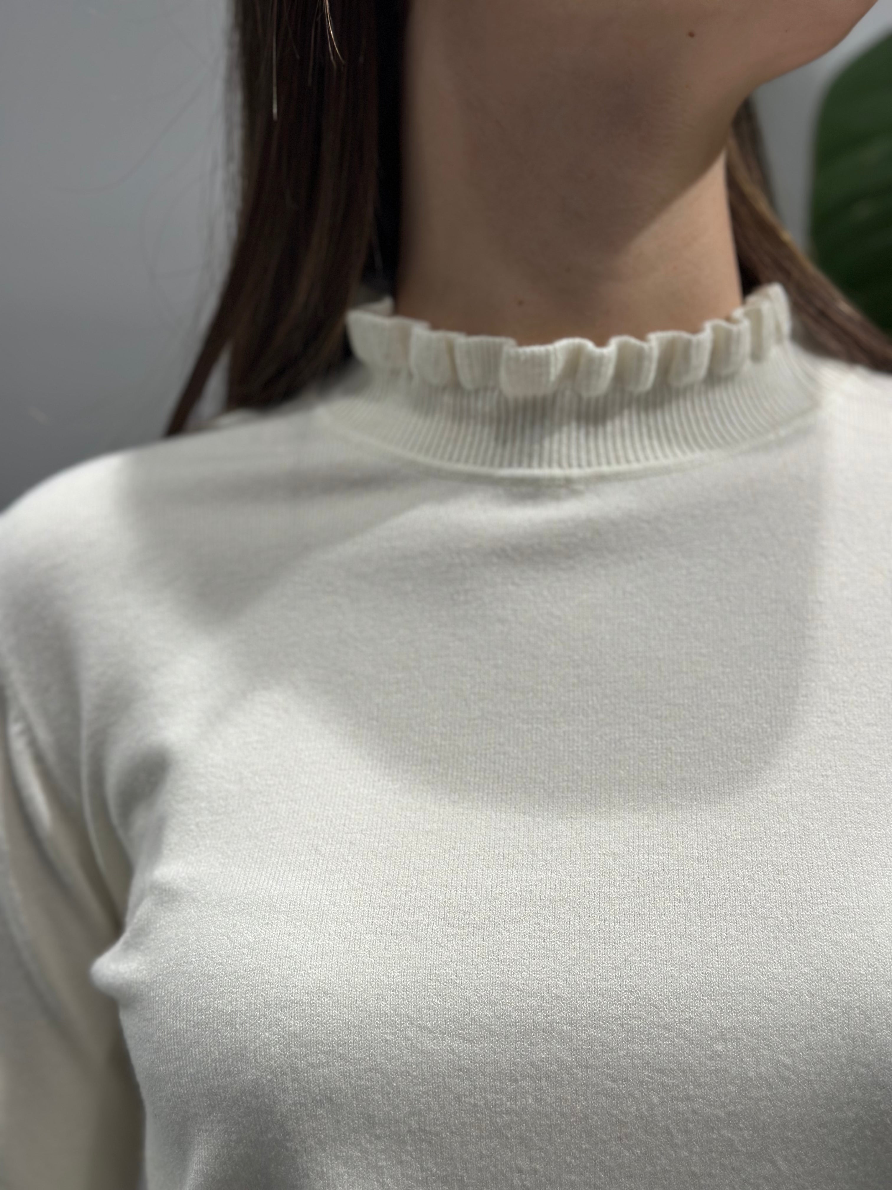 Lupetto Haveone Rouches Panna