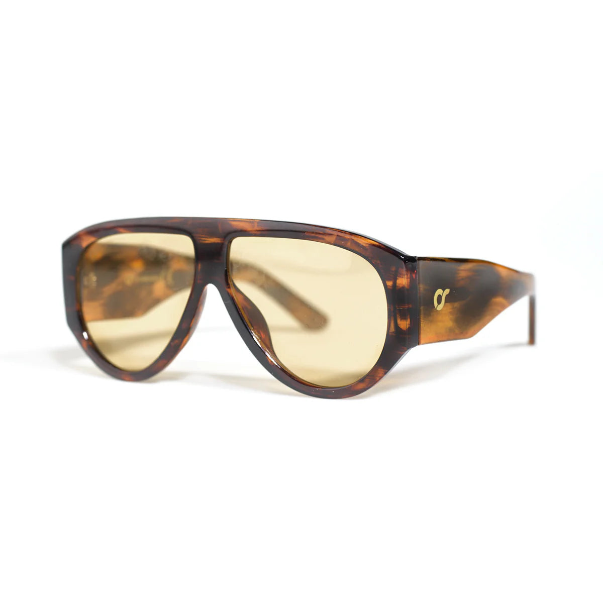 Occhiale OS Sunglasses Venezia Havana Giallo (11976927576404)