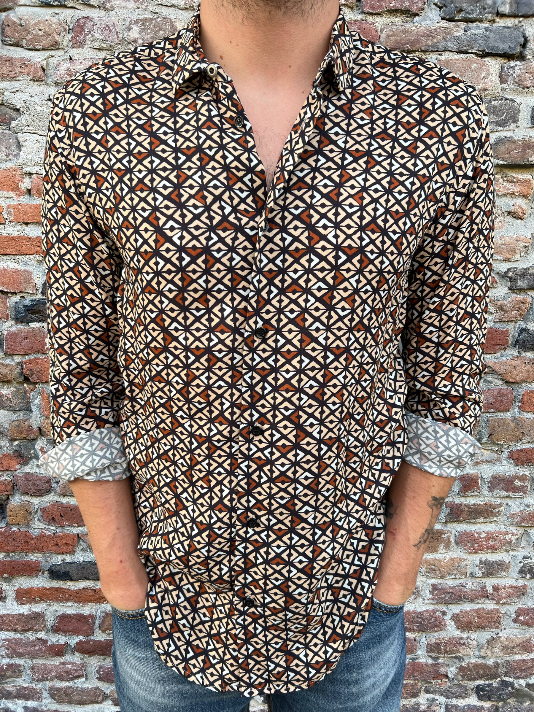 Camicia Block Eleven Lsd (8453518491988)