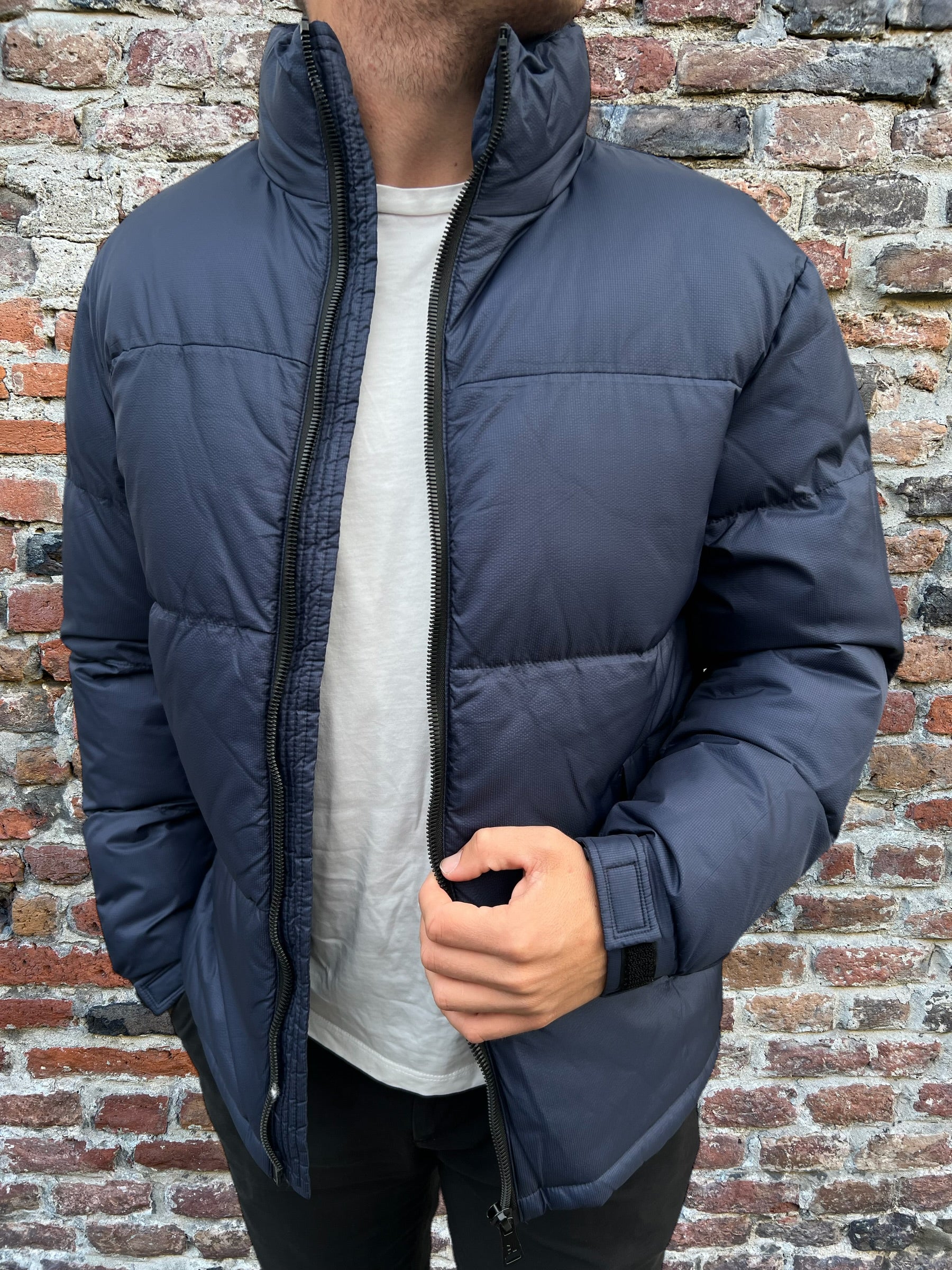 Piumino Gianni Lupo Navy 233 (8610545172820)
