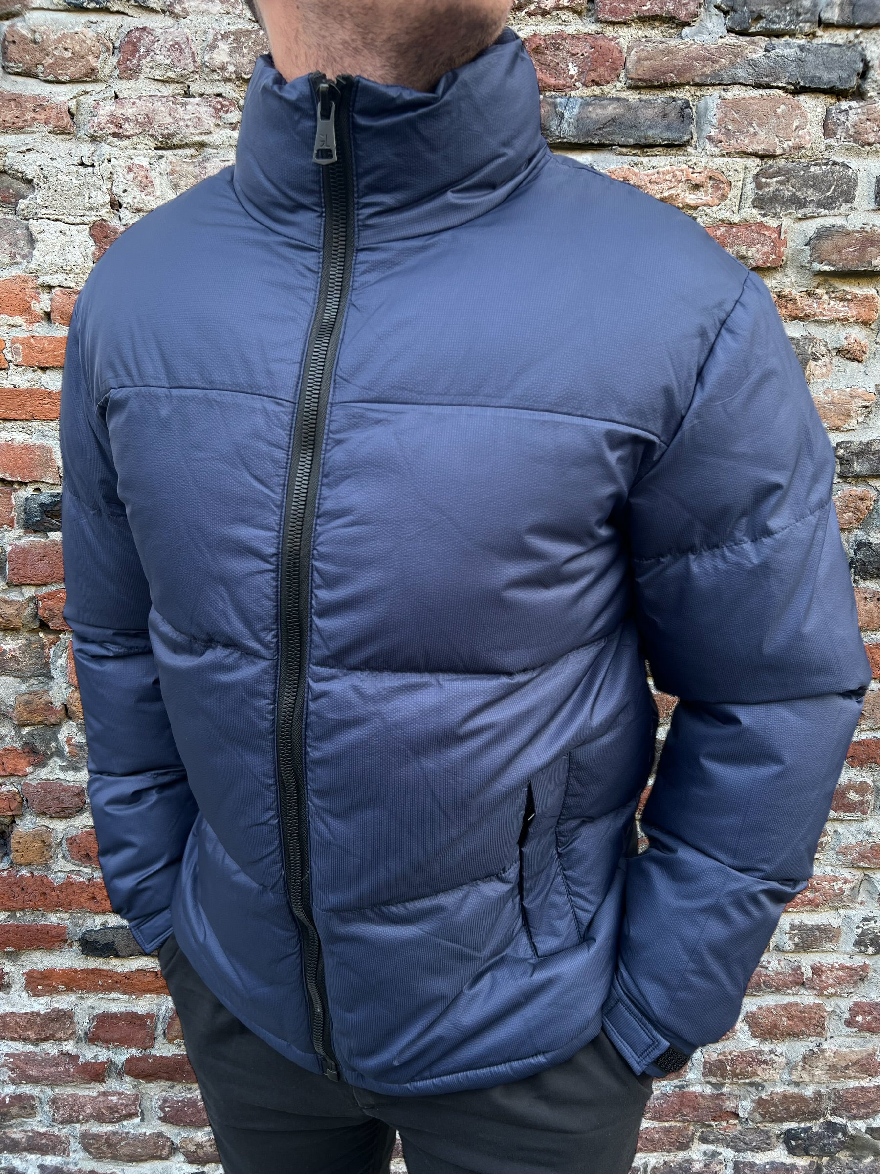 Piumino Gianni Lupo Navy 233 (8610545172820)
