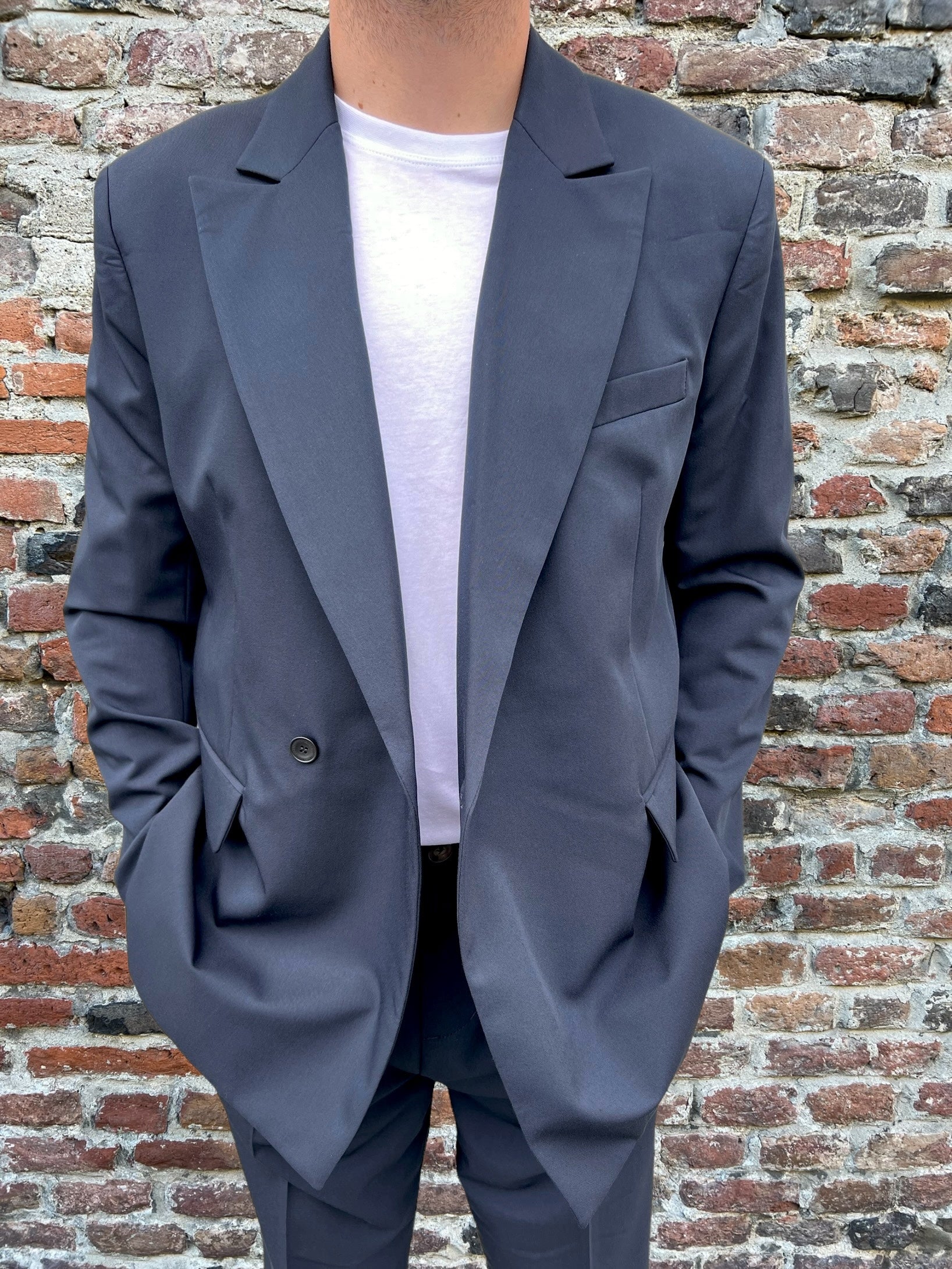 Giacca Imperial Over Doppiopetto Navy 66 (9224574435668)
