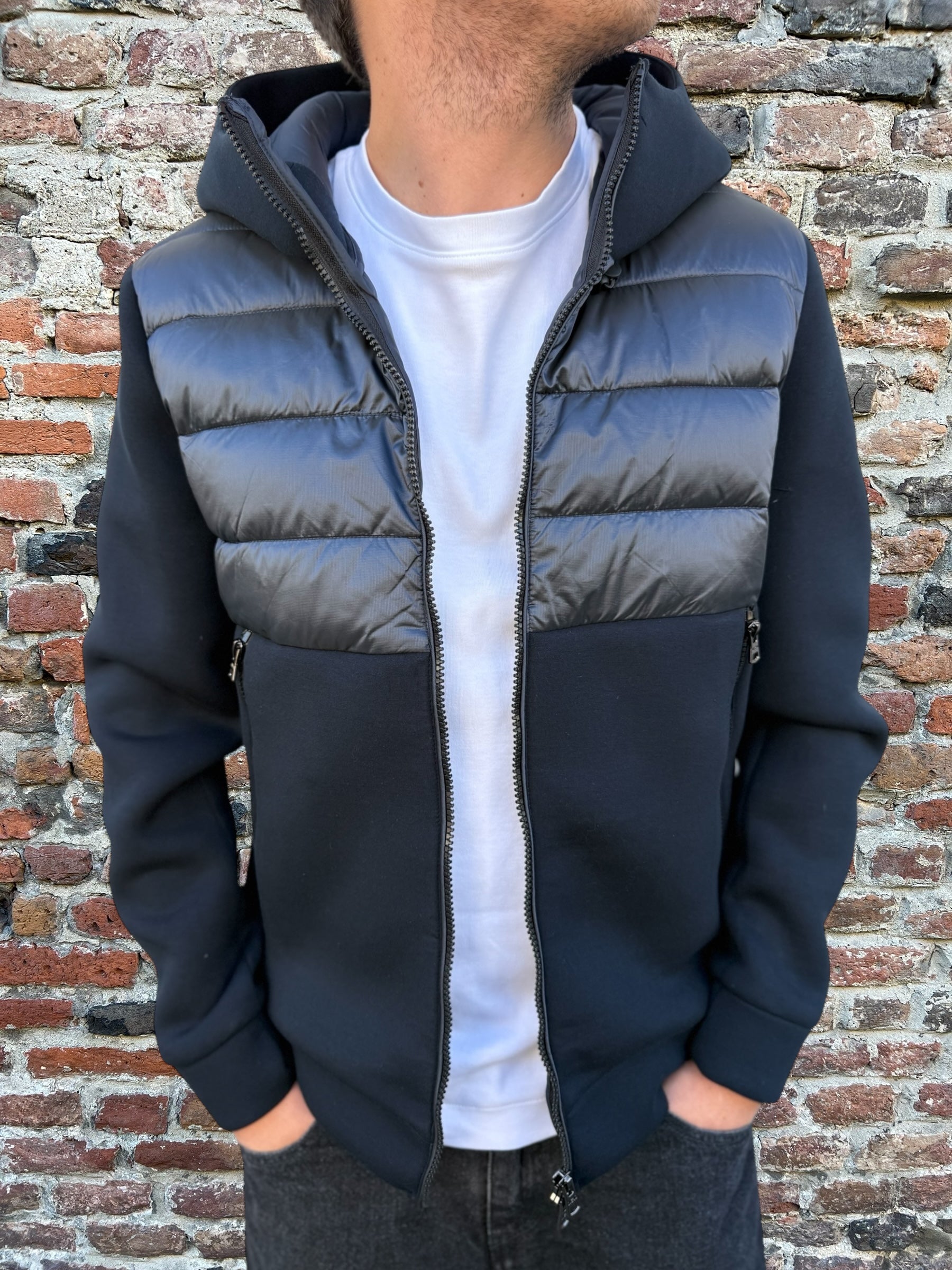 Giubbino Over-D Combinato Blu J62 (12259891249492)
