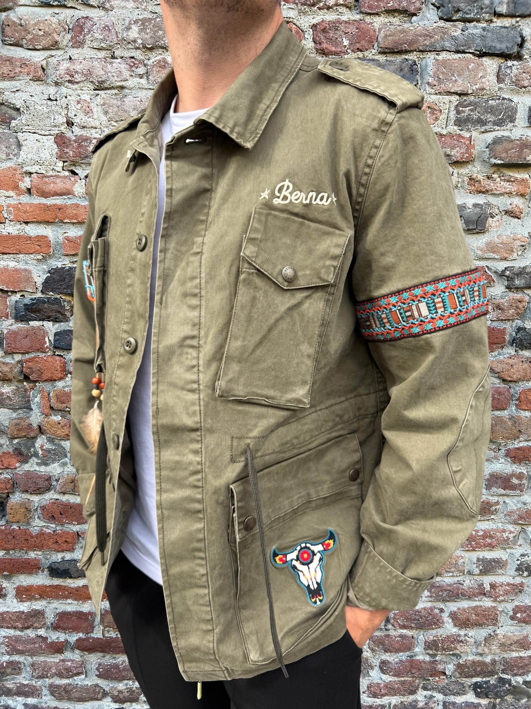 Field Jacket Berna Falco Verde (12230138167636)