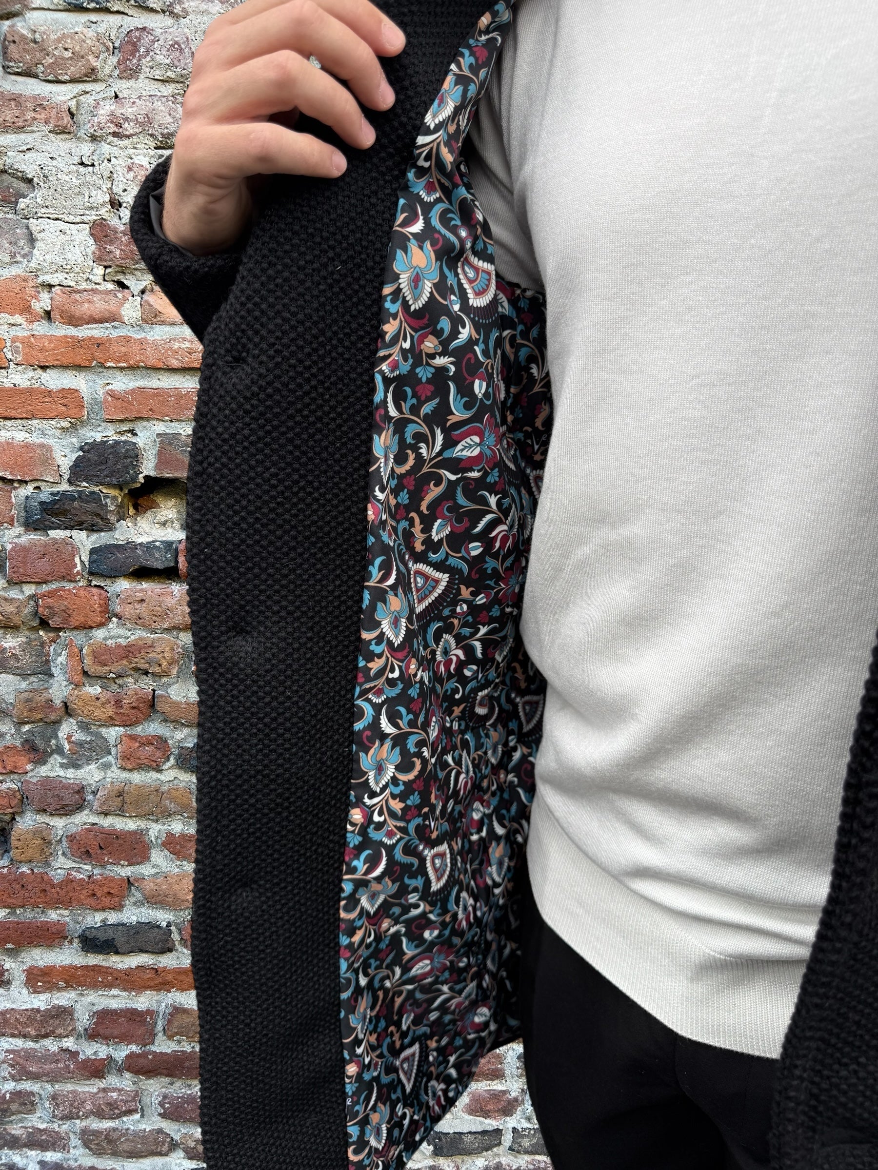Cappotto V2 Punto di Riso Nero (12245096104276)