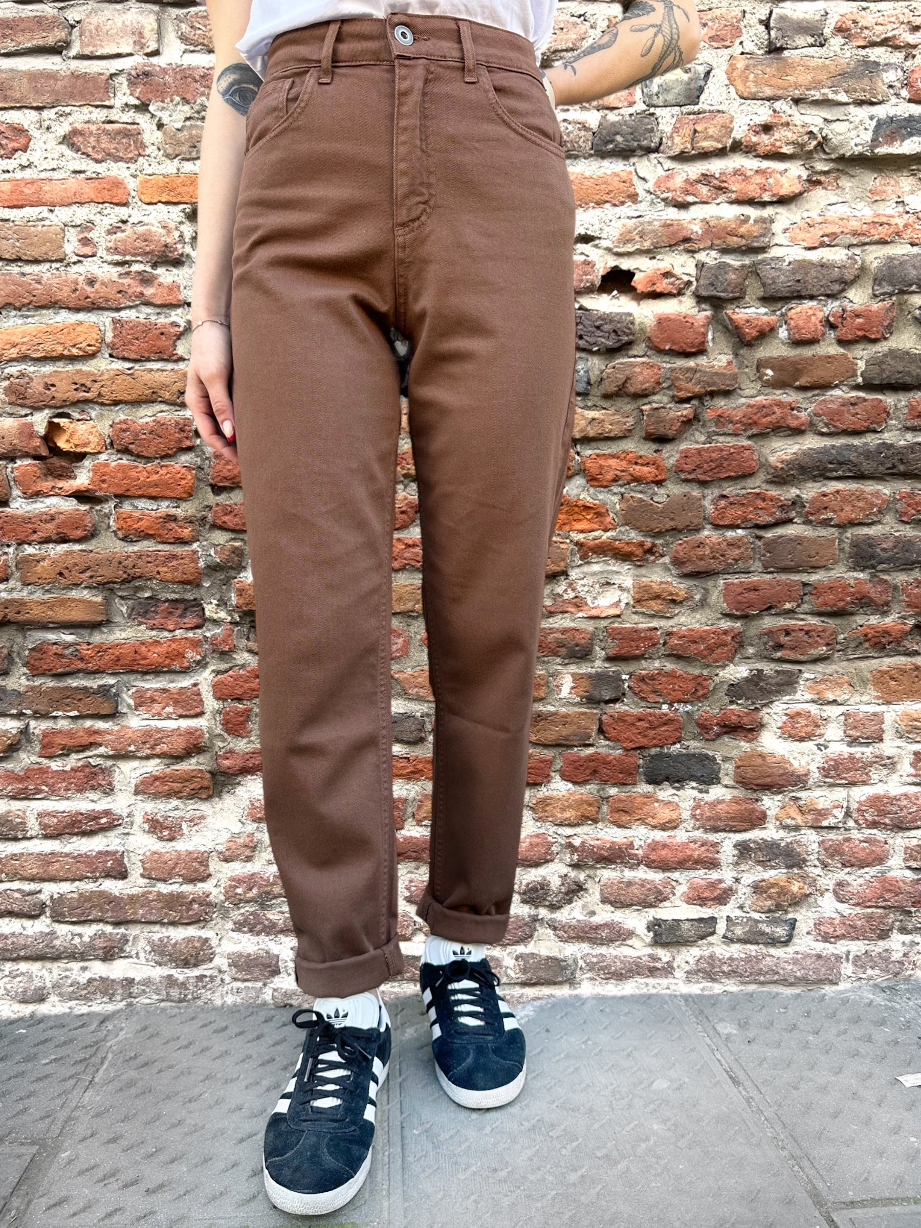 Pantalone Kontatto Carrot Moro (8955910488404)