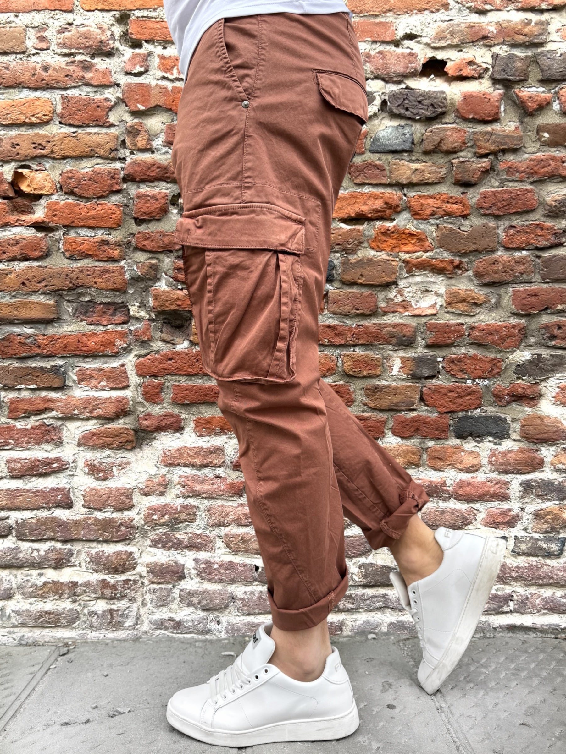 Pantalone Imperial Cargo Roc Mattone (11945595601236)