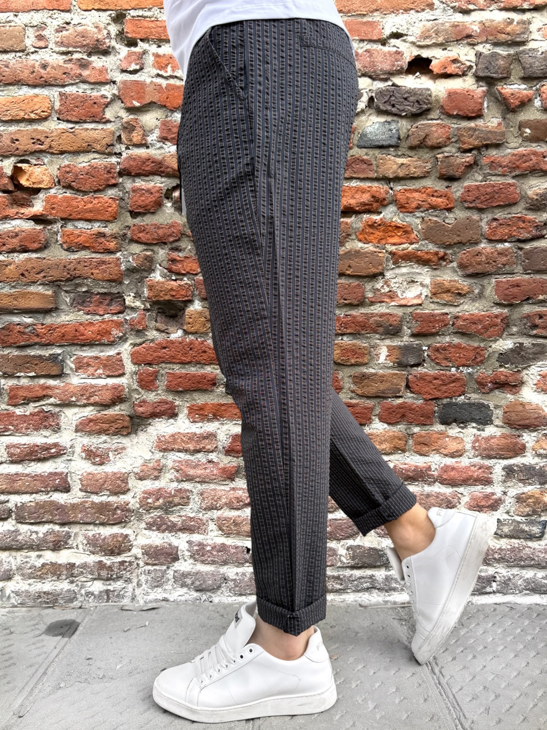 Pantalaccio Gianni Lupo Nero Righe 348 (11988336312660)