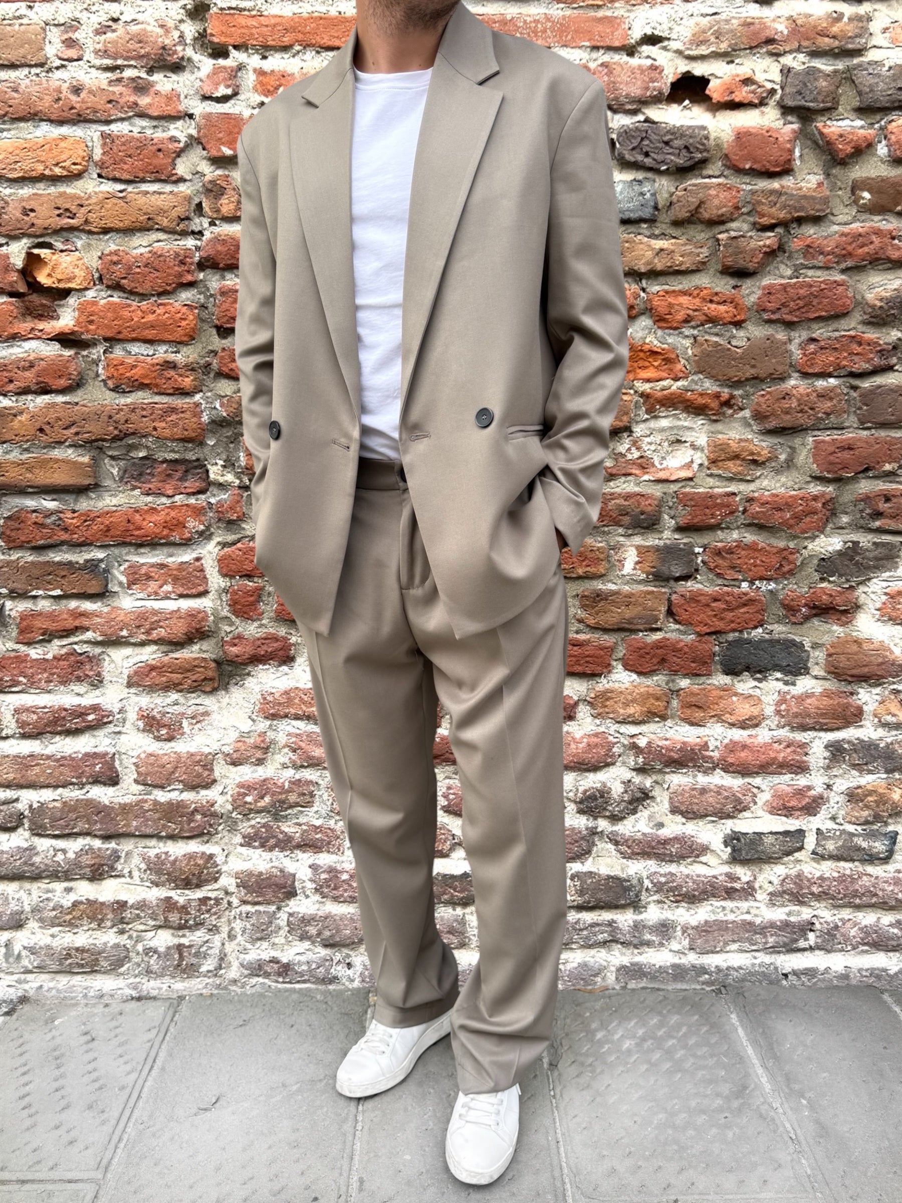 Giacca Imperial Over Elvis Taupe (12243191497044)