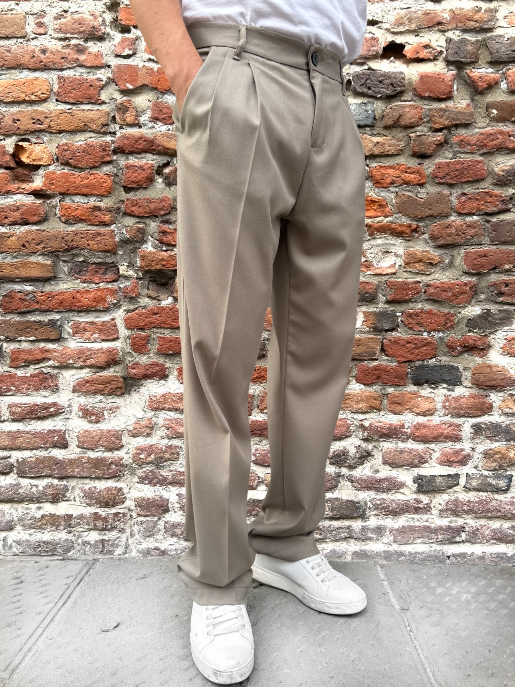 Pantalone Imperial Palazzo Elvis Taupe (12243194151252)