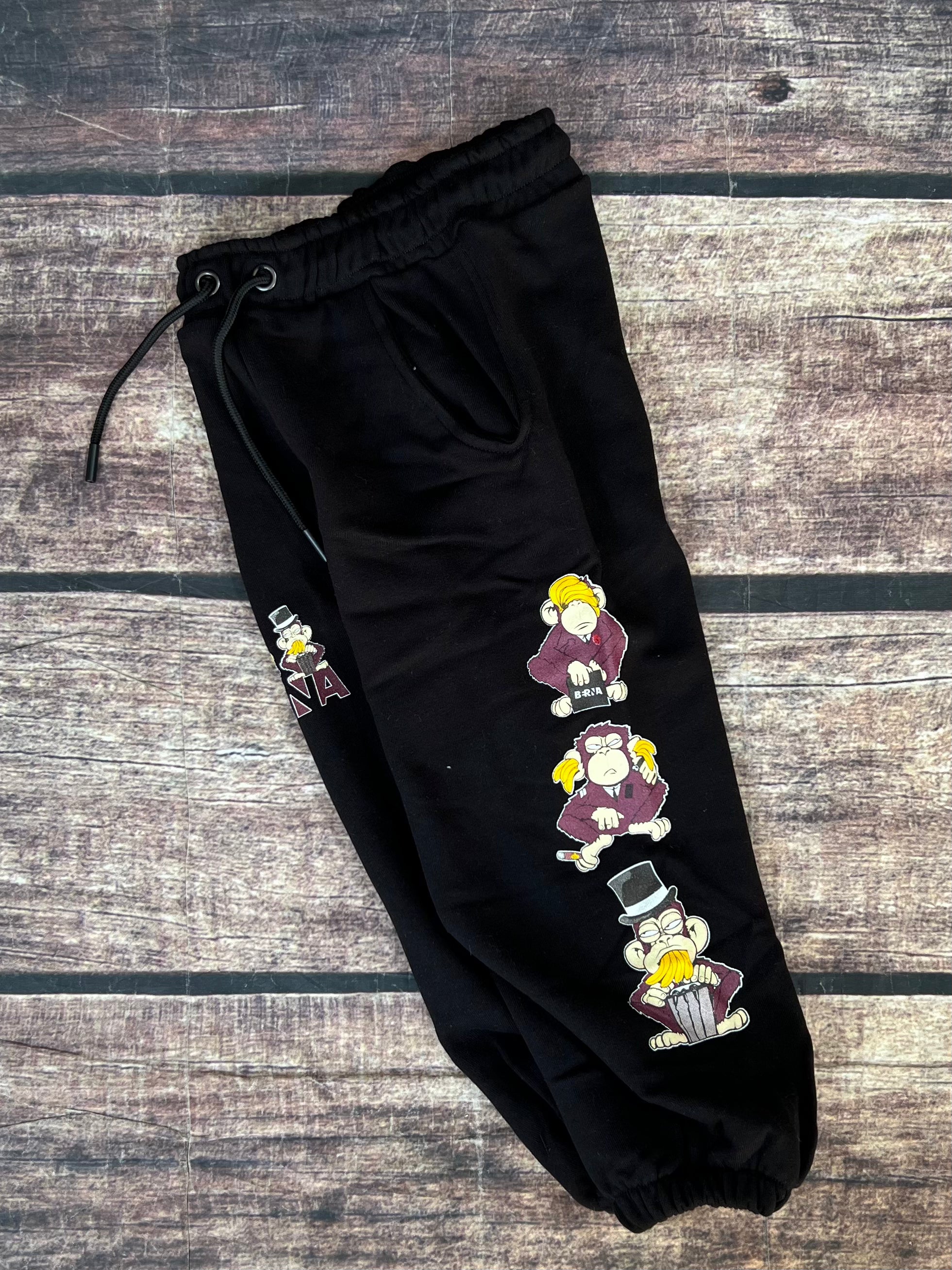 Pantalone KIDS Berna scimmie nero (7017027895349)