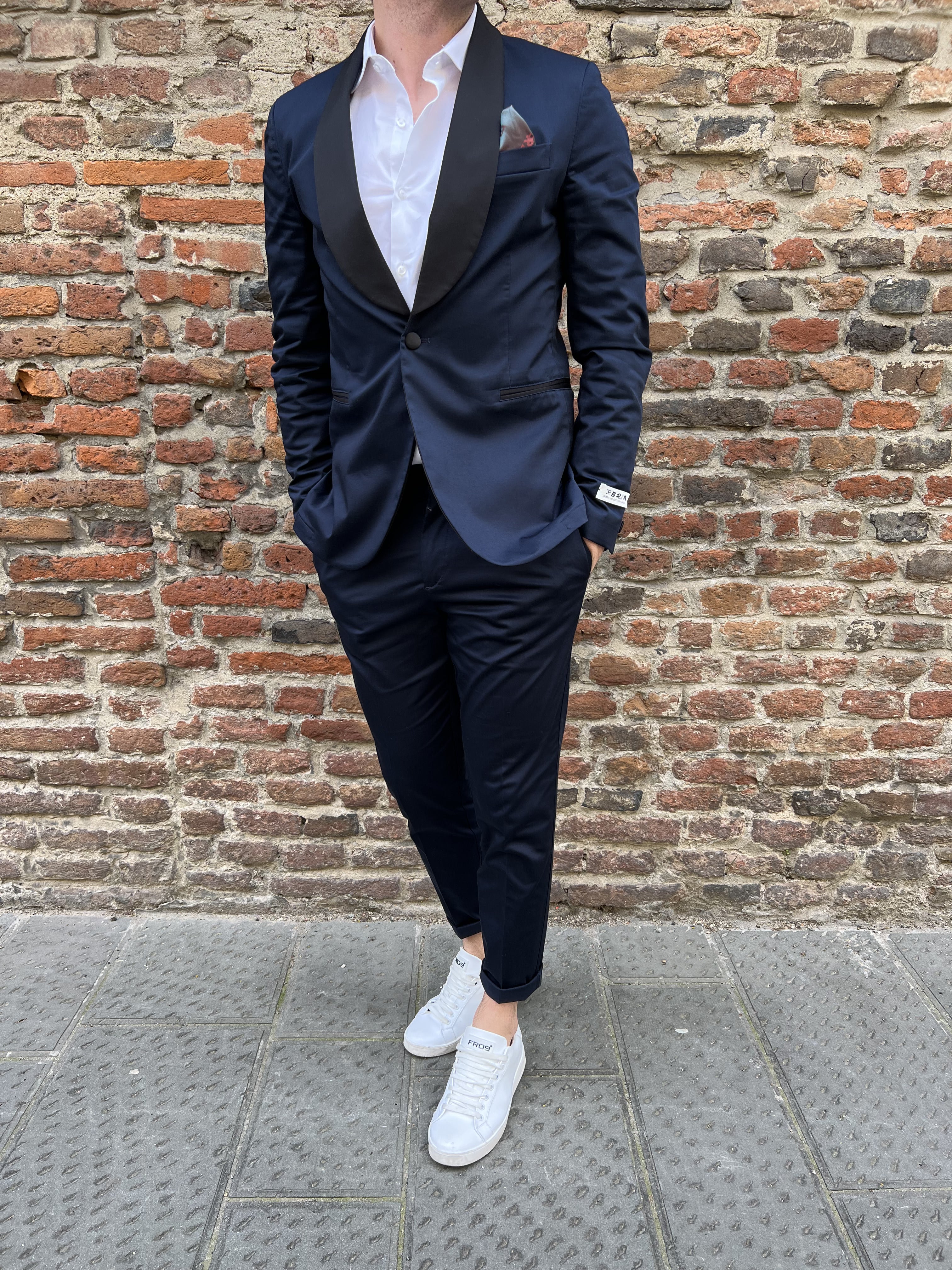 Giacca Berna Blu Reverse 264 (8342027534676)