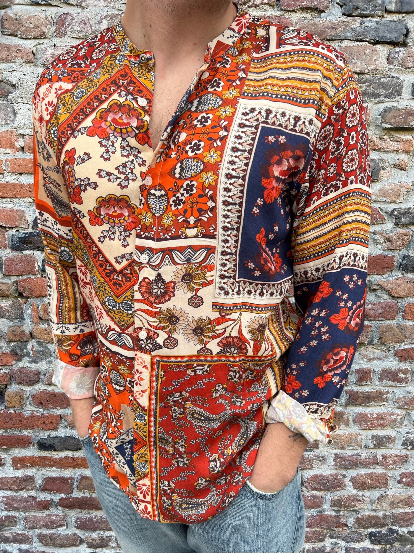 Camicia Block Eleven Marrakech (7153758339125)